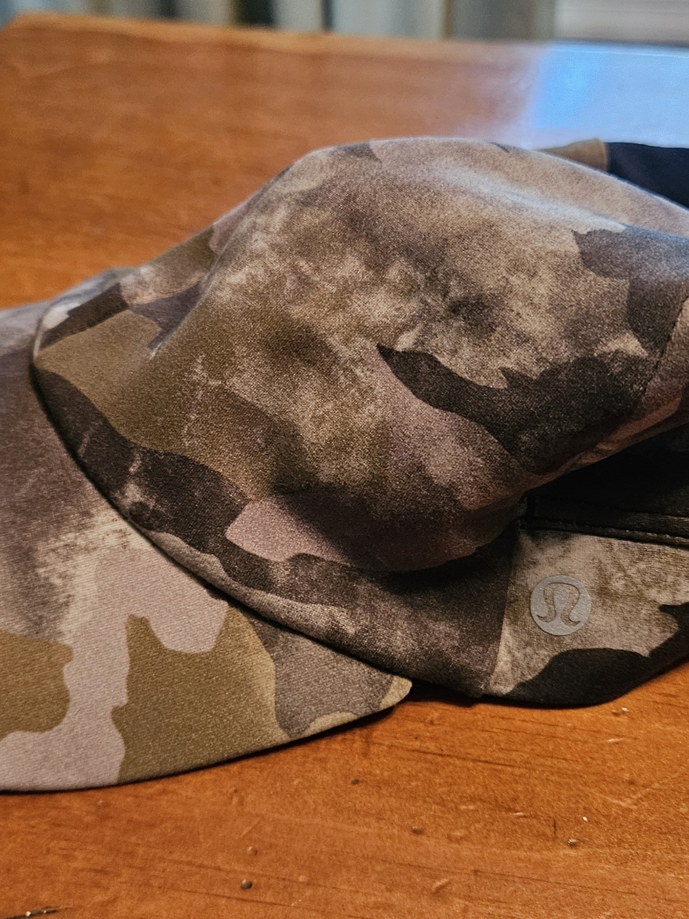 lululemon athletica Womens Camouflage Performance Cap - Olive Green & Black